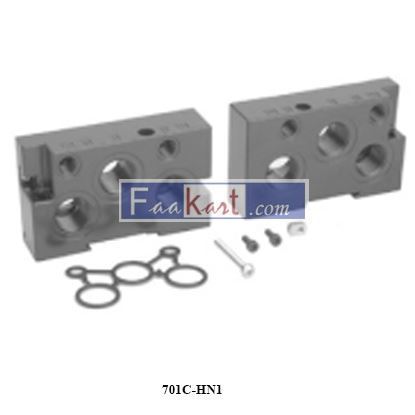 Picture of 701C-HN1 CAMOZZI End blocks for subbase
