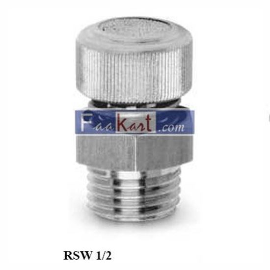 Picture of RSW 1/2 CAMOZZI Series RSW flow control valves with silencer