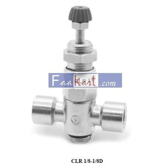 Picture of CLR 1/8-1/8D CAMOZZI Series CLR Micro pressure regulators with double banjo