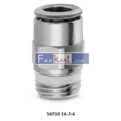 Picture of S6510 16-3/4 CAMOZZI  Fittings Mod Male Connector Sprint