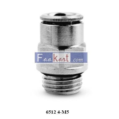 Picture of 6512 4-M5 CAMOZZI Fittings Mod. 6512 Metric-BSP Male Connector