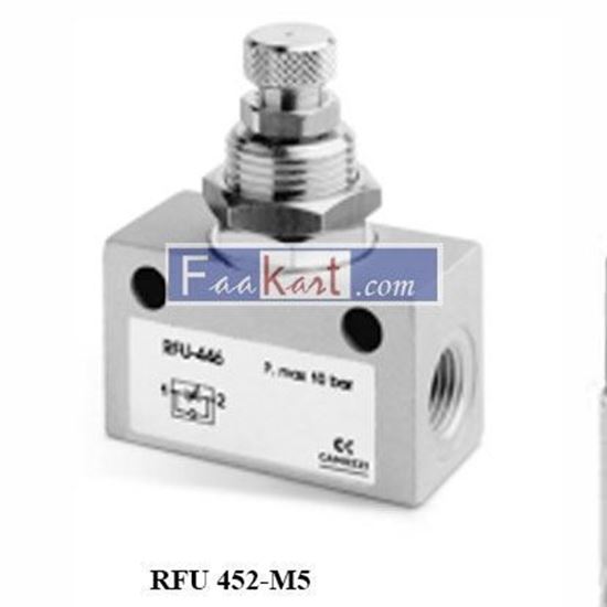 Picture of RFU 452-M5 CAMOZZI Unidirectional flow control valves Series RFU