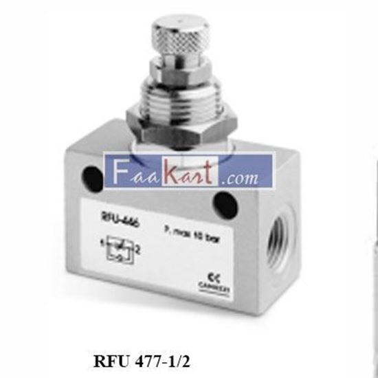 Picture of RFU 477-1/2 CAMOZZI Unidirectional flow control valves Series RFU