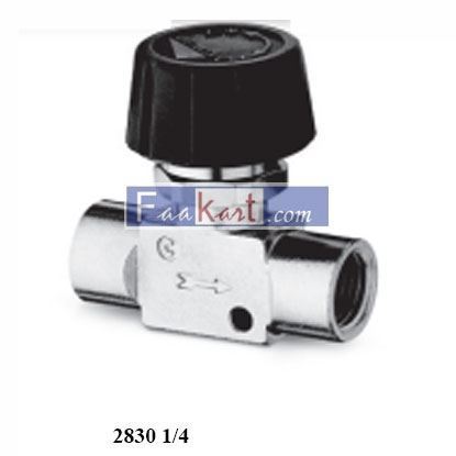 Picture of 2830 1/4 CAMOZZI Bidirectional flow control valves