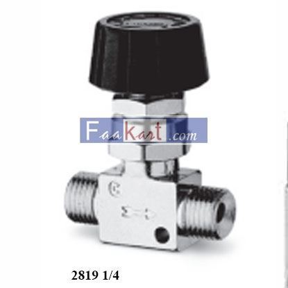 Picture of 2819 1/4 CAMOZZI Bidirectional flow control valves