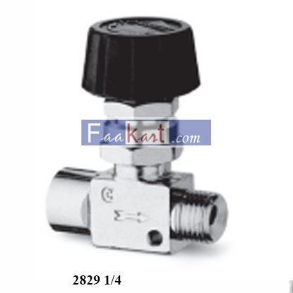 Picture of 2829 1/4 CAMOZZI Bidirectional flow control valves