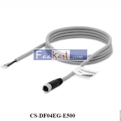 Picture of CS-DF04EG-E500 CAMOZZI Circular M8 4-pole connectors, Female