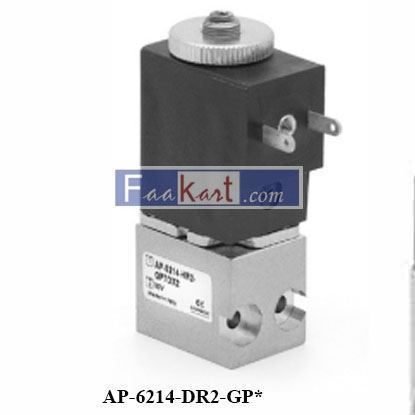 Picture of AP-6214-DR2-GP* CAMOZZI Series AP proportional valves