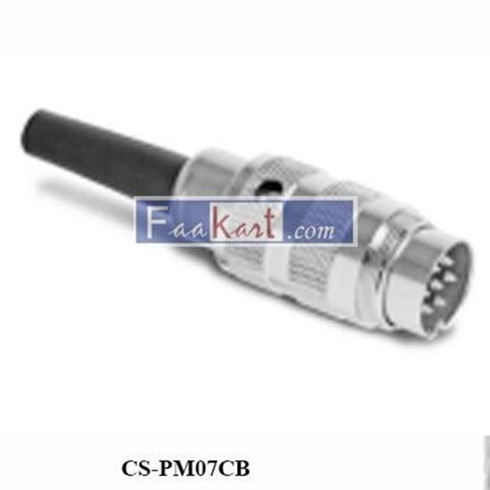 Picture of CS-PM07CB CAMOZZI Male connector M16 7 pin Mod. CS-PM07CB