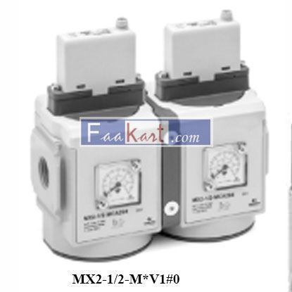 Picture of MX2-1/2-M*V1#0 CAMOZZI Series MX-PRO proportional pressure regulator - Manifold version