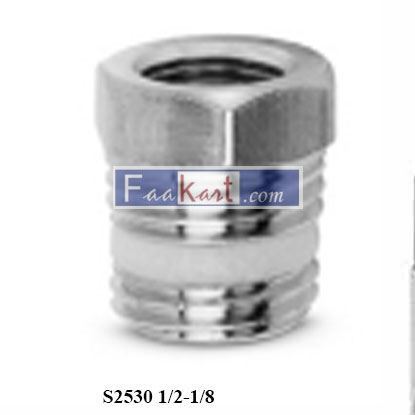 Picture of S2530 1/2-1/8 CAMOZZI Fittings BSPT Reducting Nipple Sprint