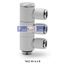 Picture of 7612 03-4-1/8 CAMOZZI Fittings Mod. 7612 03 Complete BSP Triple Adjustable Single Banjo