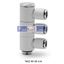 Picture of 7612 03-10-1/4 CAMOZZI Fittings Mod. 7612 03 Complete BSP Triple Adjustable Single Banjo
