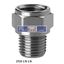 Picture of 2520 1/8-1/8 CAMOZZI Brass Pipe Fittings BSPT Male Reducing  Extension
