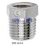 Picture of 2530 3/4-3/8 CAMOZZI Brass Pipe Fittings BSPT Reducing
