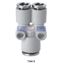 Picture of 7560 8 CAMOZZI Fittings Y Connector - Reducer