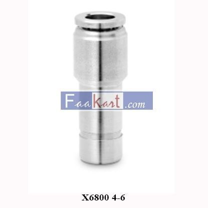 Picture of X6800 4-6 CAMOZZI Fittings Reducer Tube/Stem