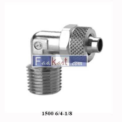 Picture of 1500 6/4-1/8 CAMOZZI Fittings Fix Metric-BSPT Male Elbow