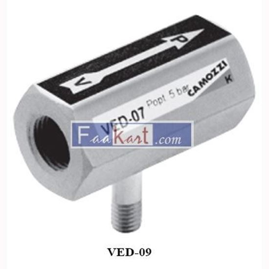 Picture of VED-09 CAMOZZI TECHNICAL DATA Inline Ejectors