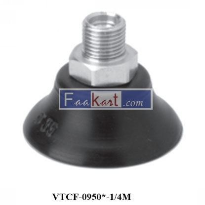 Picture of VTCF-0950*-1/4M CAMOZZI Suction pad VTCF-0600 to 0950 - male thread
