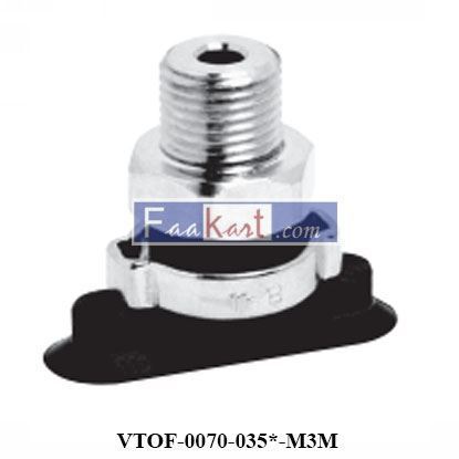 Picture of VTOF-0070-035*-M3M CAMOZZI Series VTOF suction pad - male thread