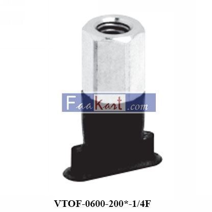 Picture of VTOF-0600-200*-1/4F CAMOZZI Series VTOF suction pad - female thread