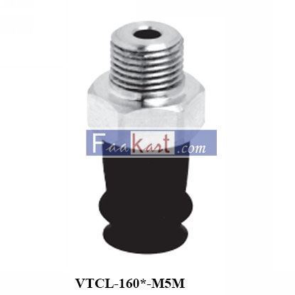 Picture of VTCL-160*-M5M CAMOZZI Series VTCL suction pad - male thread