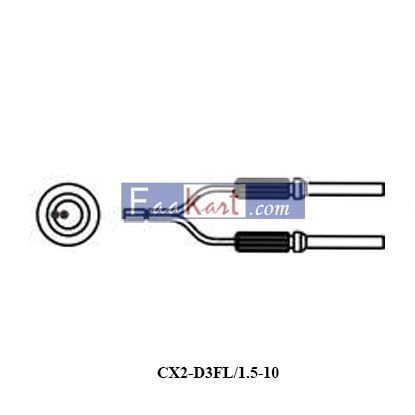 Picture of CX2-D3FL/1.5-10   CX2 Fiber Cable Series