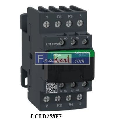 Picture of LCI D258F7  SCHNEIDER TeSys D contactor