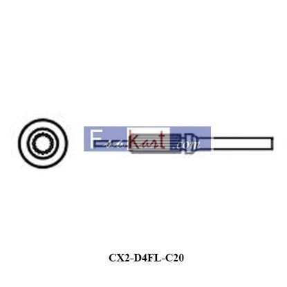 Picture of CX2-D4FL-C20   CX2 Fiber Cable Series
