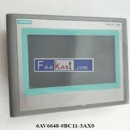 Picture of 6AV6648-0BC11-3AX0   SIEMENS SIMATIC HMI TOUCH PANEL  6AV6-648-0BC11-3AX0
