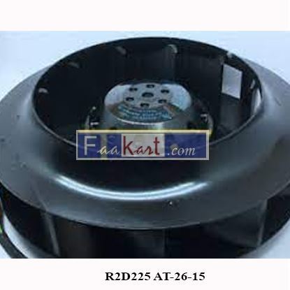 Picture of R2D225-AT26-15 EBMPAPST R2D225-AT26-15 COOLING FAN 0.20A 90W 400VAC 50HZ 2750RPM