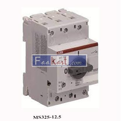Picture of MS325-12.5 CW 1NO+1NC 1SAM150000R1011 ABB  Manual Motor Starter