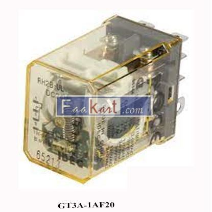 Picture of RH 2B-ULDC24V Power Relay, DPDT, 24 VDC, 10 A, RH, Socket, Non Latching