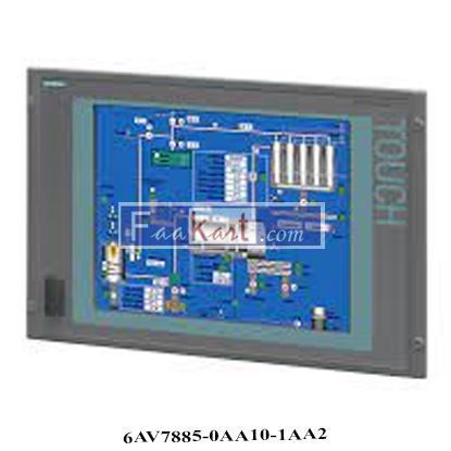 Picture of 6AV7885-0AA10-1AA2 SIMATIC HMI IPC 577C PCI-SLOT, 4 USB (BACK) + 1 USB (FRONT), ETHERNET (10/100/1000), 12" TOUCH DISPLAY