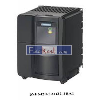 Picture of 6SE6420-2AB22-2BA1 SIEMENS MICROMASTER 420 Built-in Class A filter 200-240V1AC+10/-10% 47-63Hz