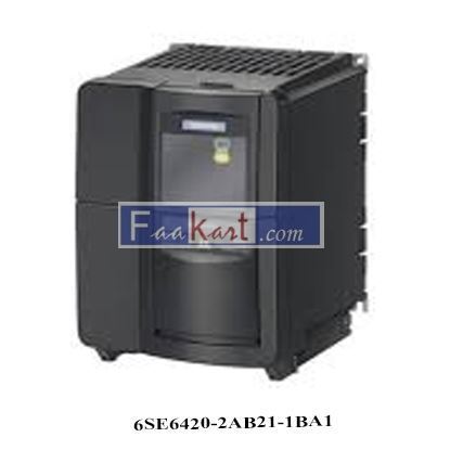 Picture of 6SE6420-2AB21-1BA1     SIEMENS MICROMASTER 420 Built-in Class A filter 200-240V1AC+10/-10% 47-63Hz