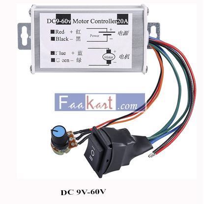Picture of DC 9V-60V DC Motor Speed Controller,Hima Brush Motor Driver Controls Module