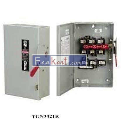 Picture of General Electric TGN3321R Non-Fusible Single Throw General Duty Safety Switch 30A