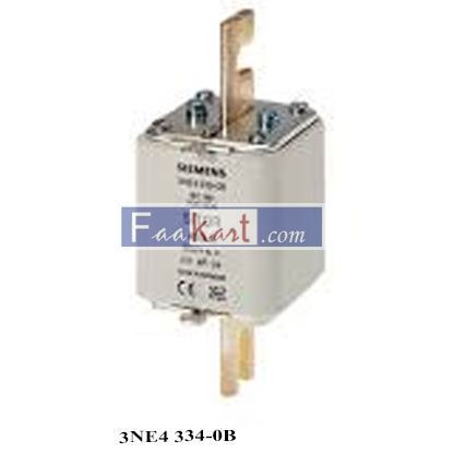 Picture of 3NE4334-0B SIEMENS SITOR fuse link, with slotted blade contacts