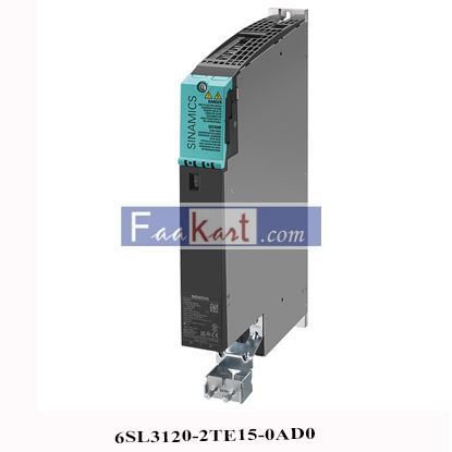 Picture of 6SL3120-2TE15-0AD0 | Siemens SINAMICS S120 Booksize Double Motor Module