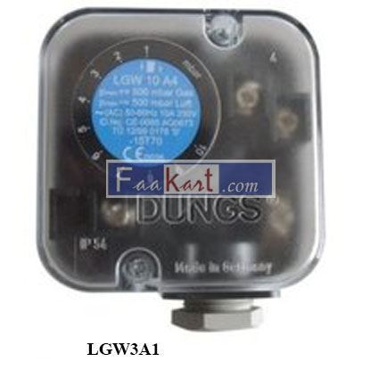 Picture of LGW3A1 Dungs air pressure switch