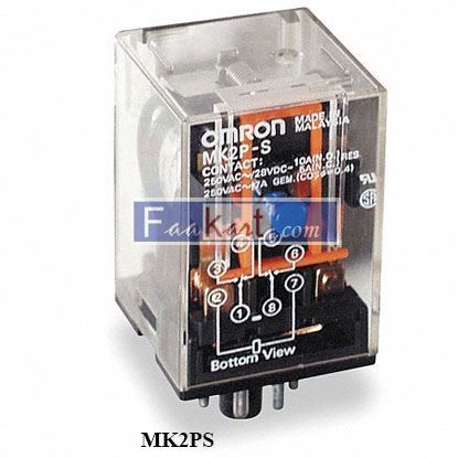 Picture of MK2PS OMRON GLASS RELAY 24VAC,8PIN