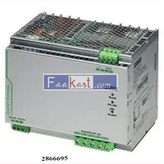 Picture of 2866695 PHOENIX CONTACT AC/DC DIN Rail Power Supply  - QUINT-PS/1AC/48DC/20