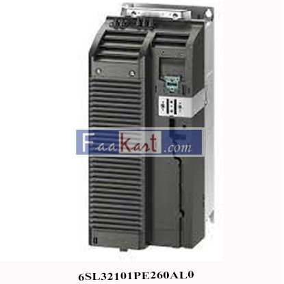 Picture of 6SL32101PE260AL0 Siemens Frequency converter =< 1 kV