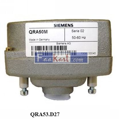 Picture of QRA53.D27 Siemens UV flame Detector