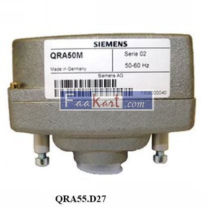 Picture of QRA55.D27 Siemens UV flame Detector