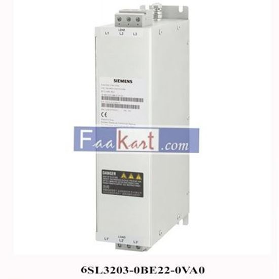 Picture of 6SL3203-0BE22-0VA0 Siemens  sinamics v line filter