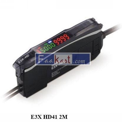 Picture of E3X HD41 2M OMRON Fibre Optic Sensors Smart Power HI LED CBL PNP