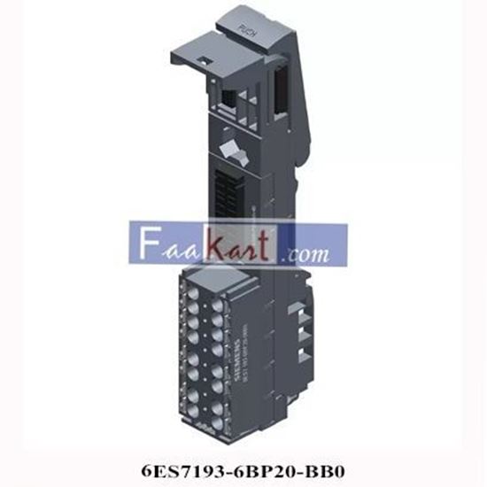 Picture of 6ES7193-6BP20-BB0 simatic et 200sp, baseunit